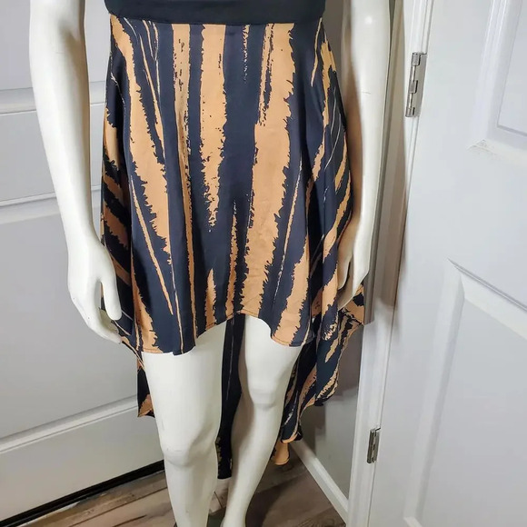 NWT Urban Outfitters Reverse Cut-Out Hi-Lo Skirt Dress Size Small - Picture 8 of 15
